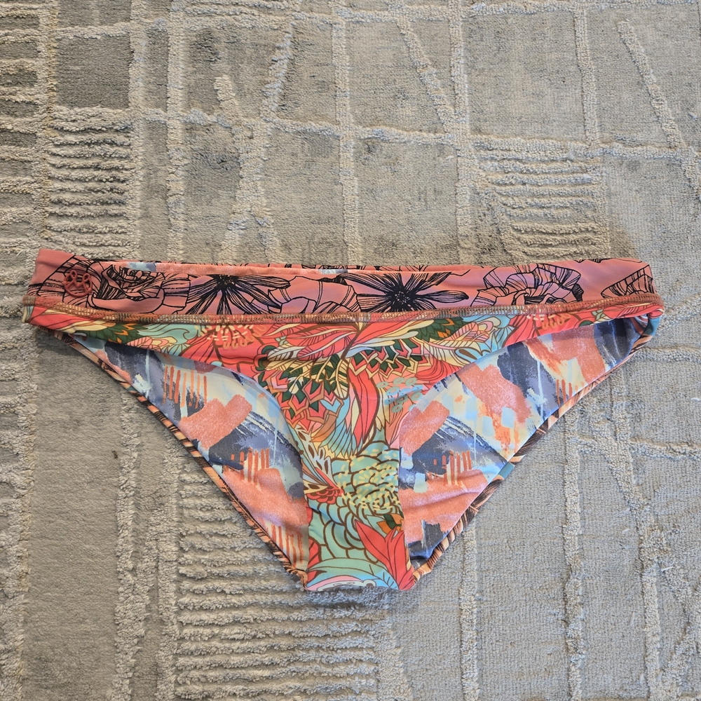 Maaji Reversible Multicolor Bikini Bottom